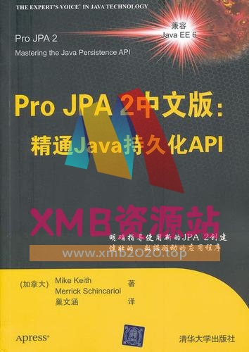 【xmb2020.top】Pro JPA2中文版：精通java持久化API.pdf【XMB资源站】