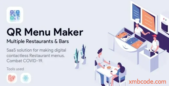 QR Menu Maker v3.6.0- SaaS非接触式二维码餐厅菜单源码